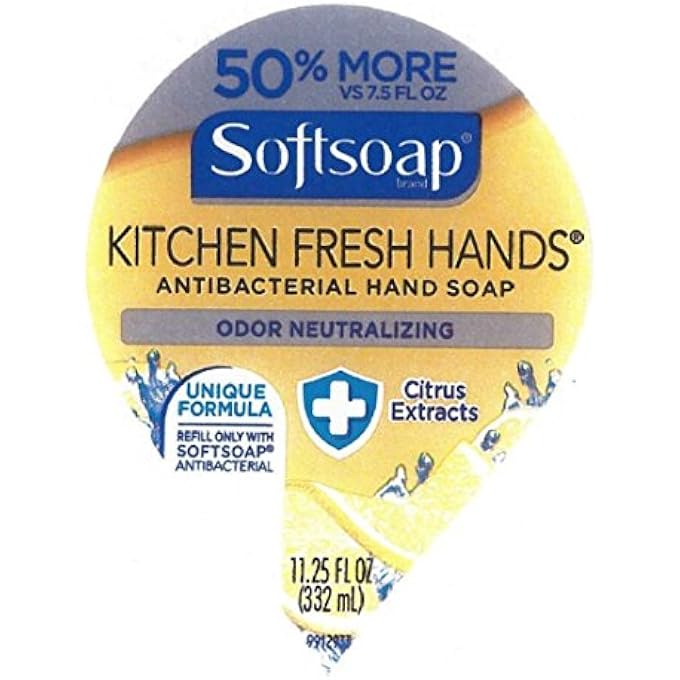 Softsoap صابون يدين كيتش فريس هان (عبوة من 4) - Image 1